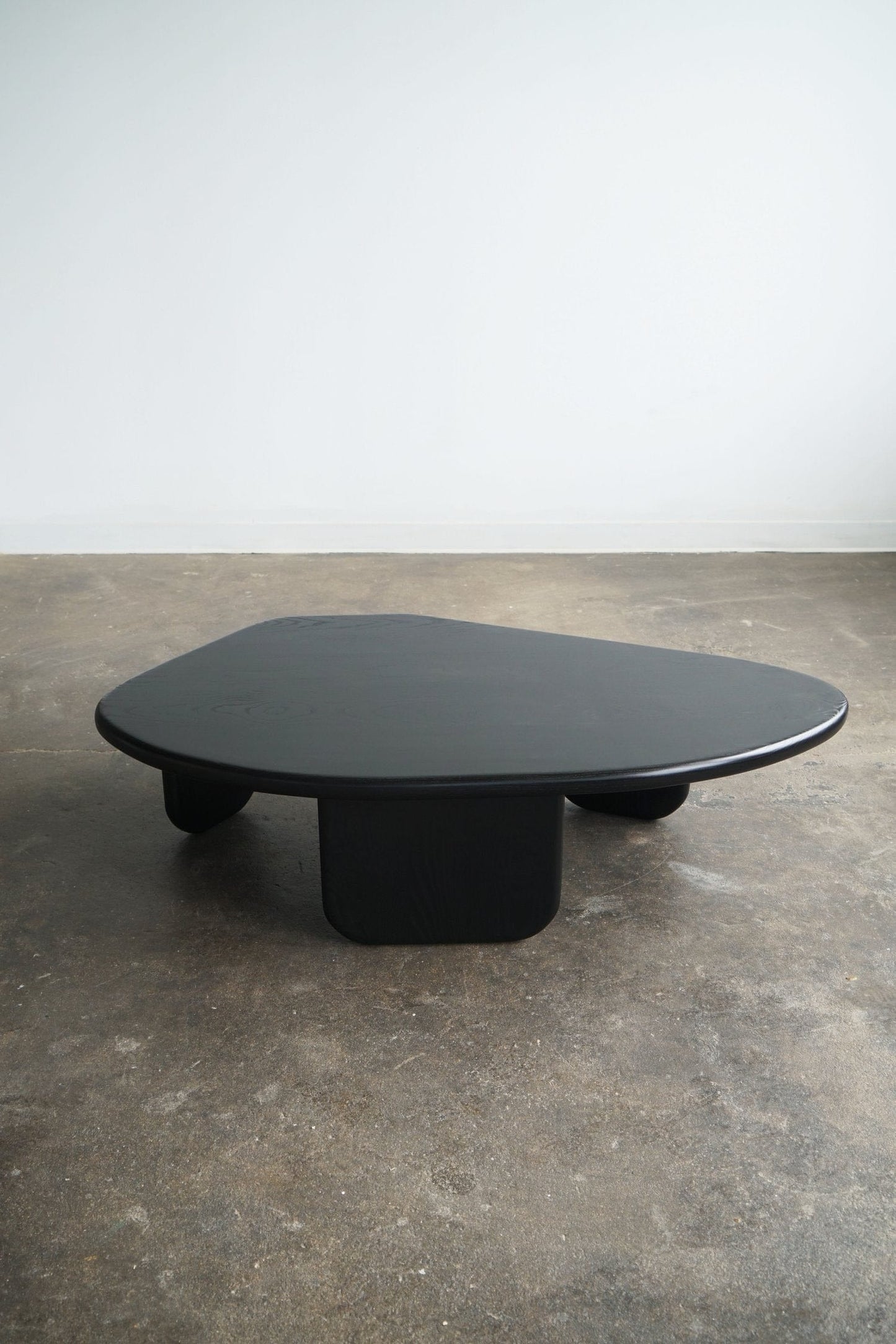 Organic Coffee Table in Jet Black Ash by Last Workshop Coffee Tables