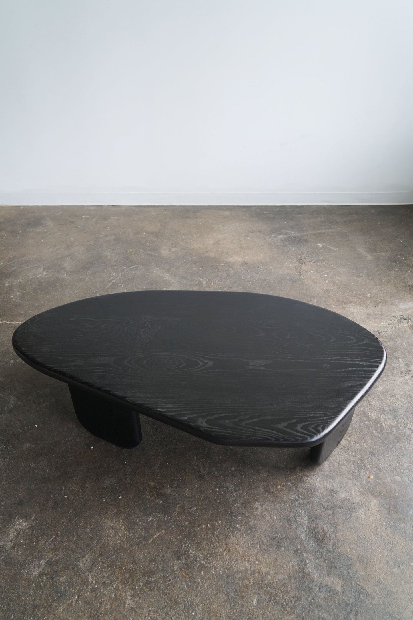 Organic Coffee Table in Jet Black Ash by Last Workshop Coffee Tables