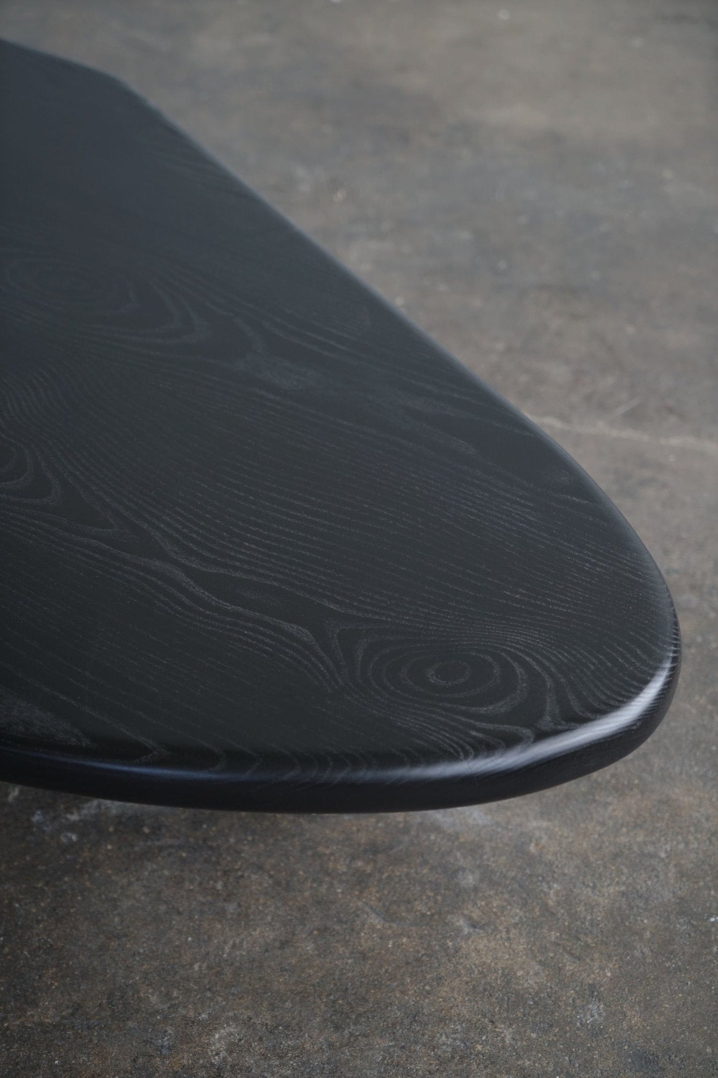 Organic Coffee Table in Jet Black Ash by Last Workshop Coffee Tables