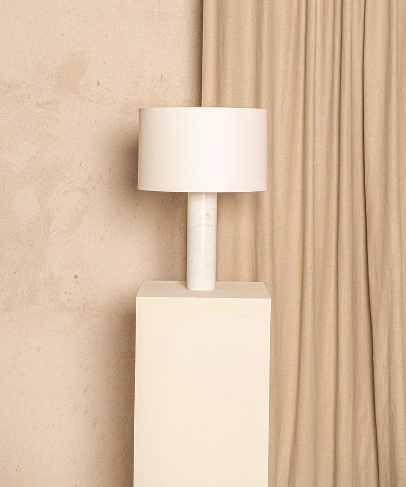 Pipo Marble Table Lamp in White by Simone & Marcel Table Lamps