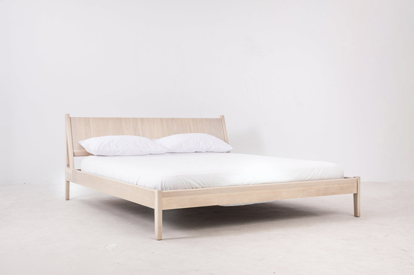 Plume King Bed in Nude Beds