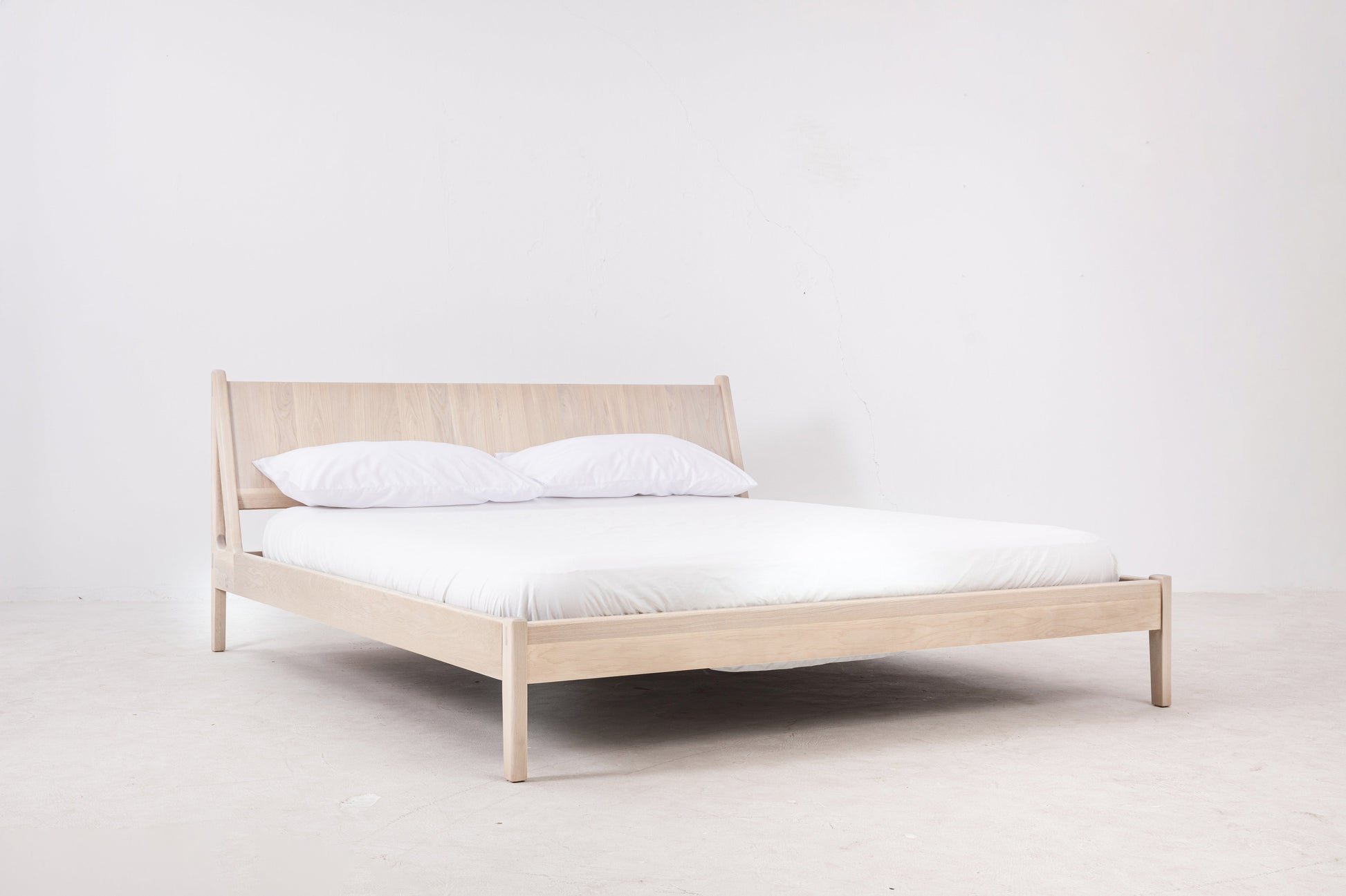 Plume King Bed in Nude Beds
