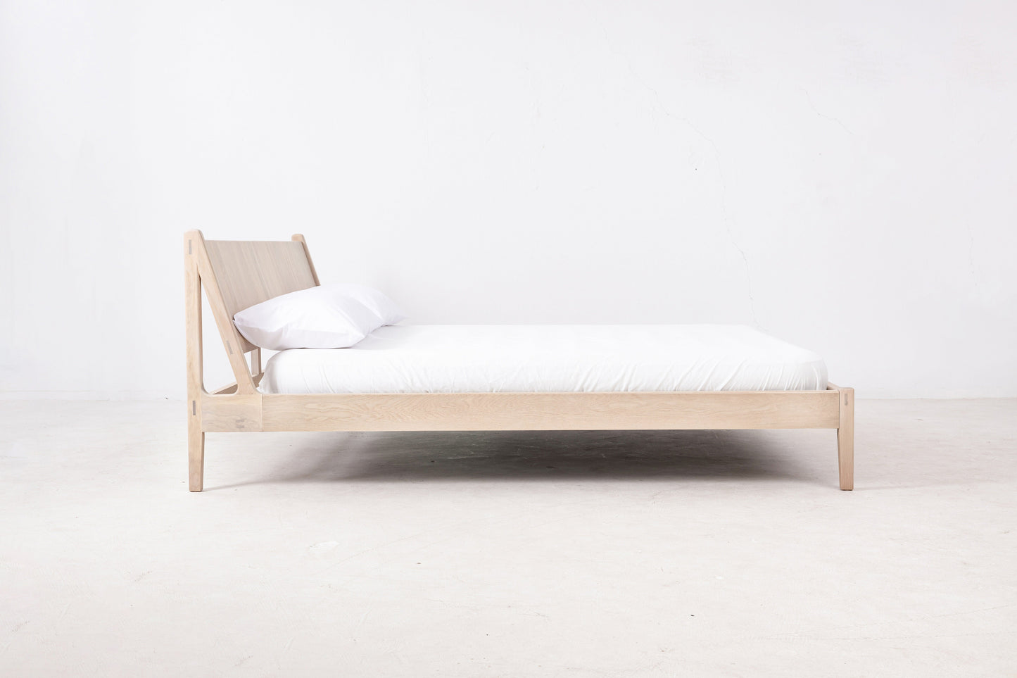 Plume King Bed in Nude Beds
