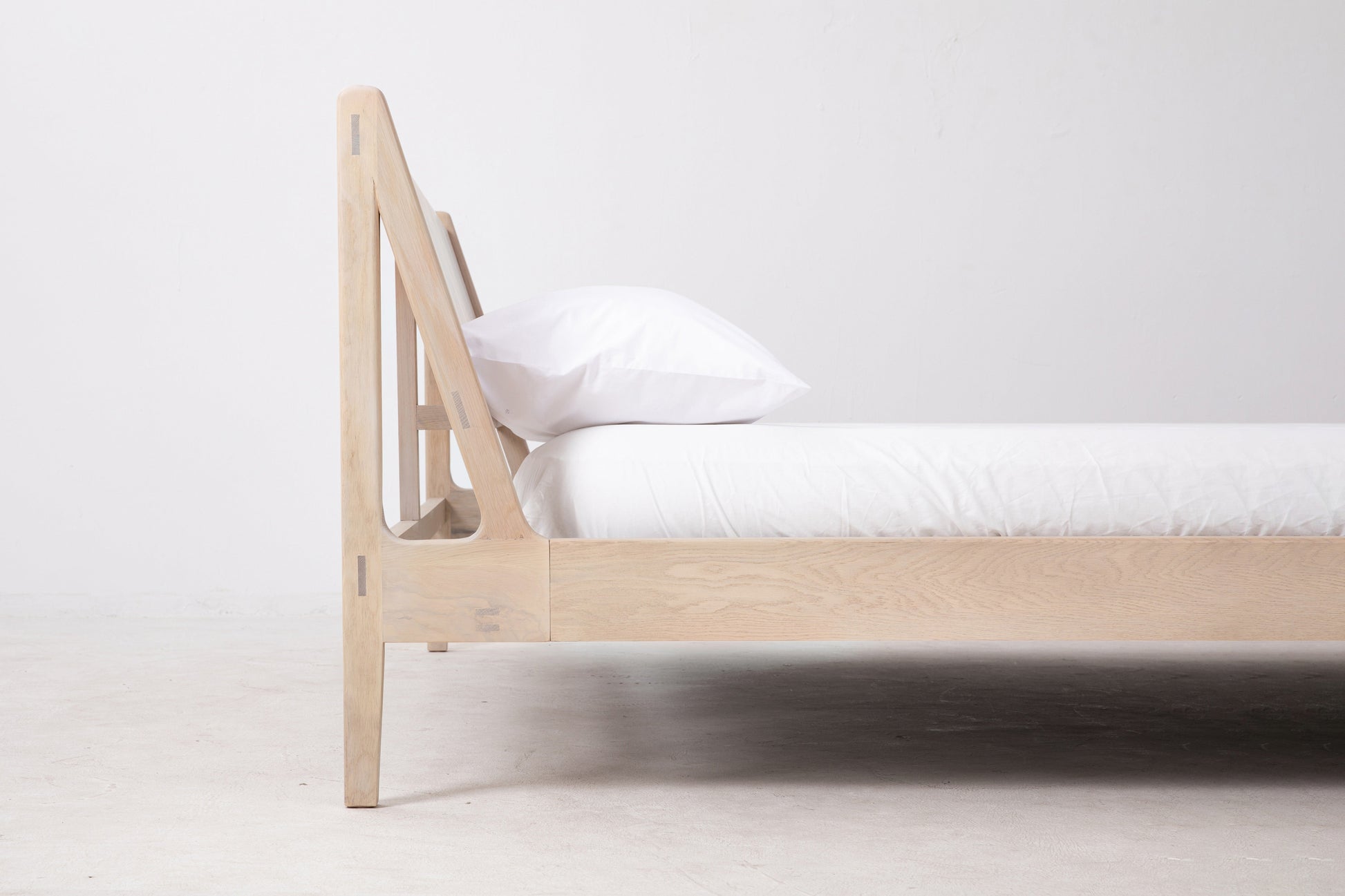 Plume King Bed in Nude Beds