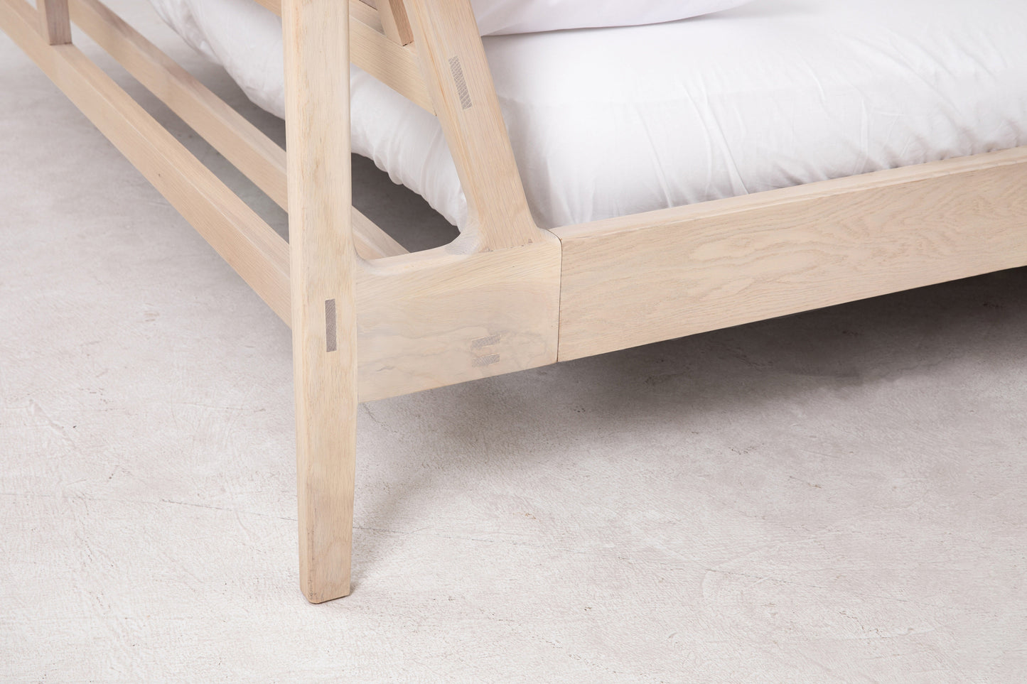 Plume King Bed in Nude Beds