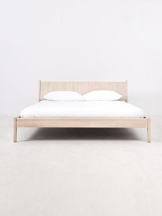 Plume King Bed in Nude Beds