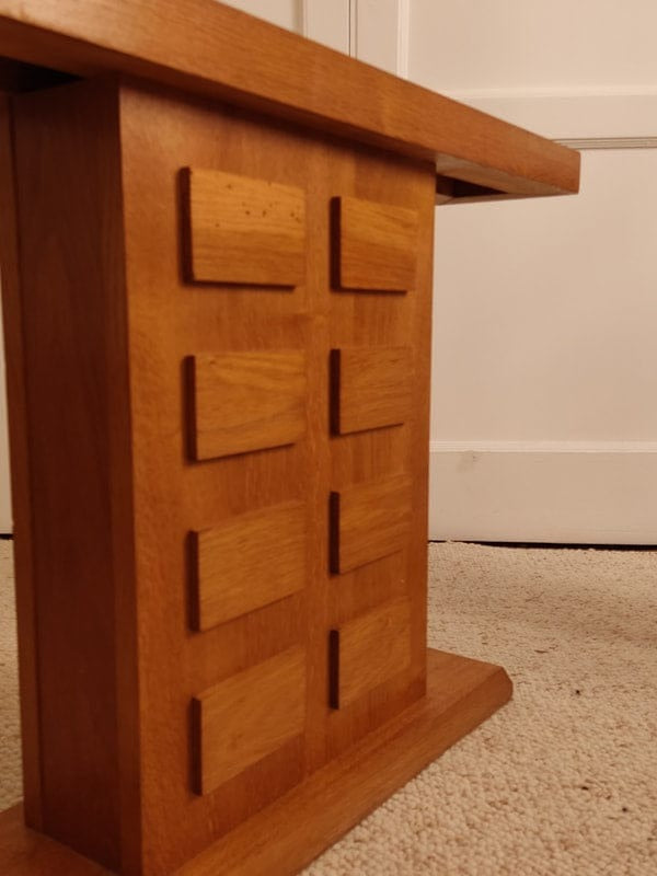 Vintage Oak Console Tables (Set of Two) Consoles