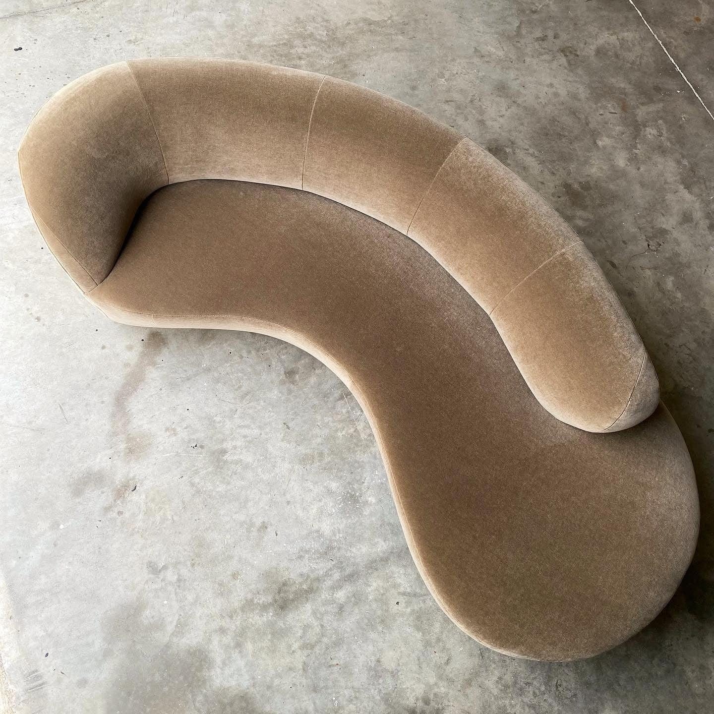 Vladmir Kagan Mohair Sofa Sofas