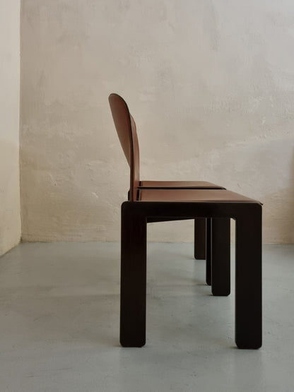 121 Set of 4 Chairs by Afra and Tobia Scarpa for Cassina, 1965 Dining Chairs