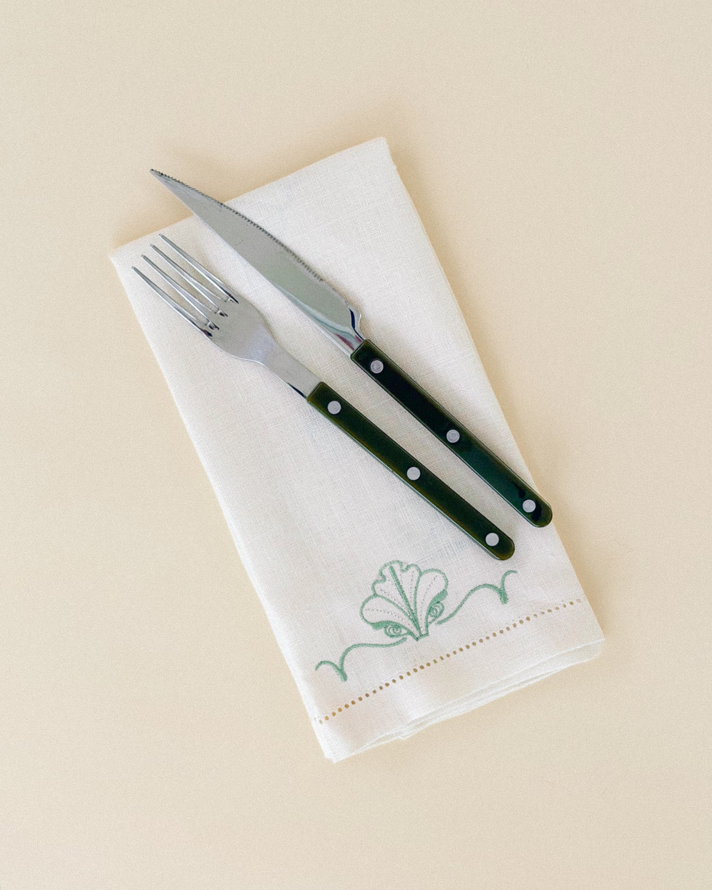 Seashell Linen Napkin Set