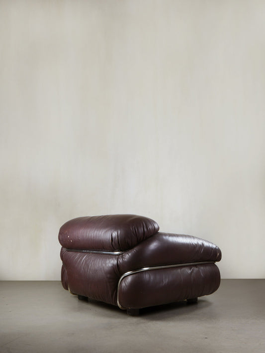 595 Sesann Armchair by Gianfranco Frattini for Cassina, 1970 Chairs