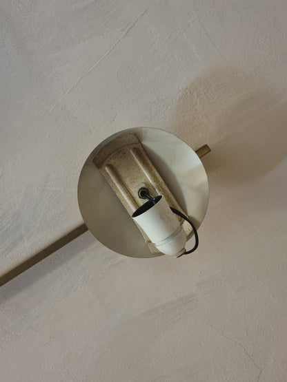 6 Lune Rare Ceiling Lamp Designed by Angelo Lelii for Arredoluce, 1961 Flush Mounts