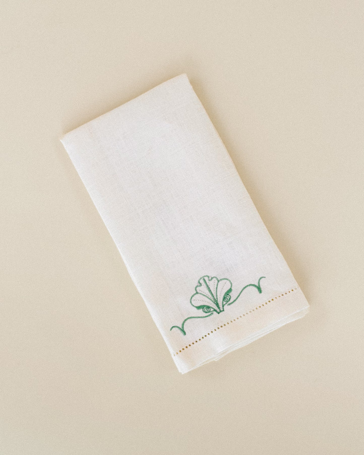 Seashell Linen Napkin Set