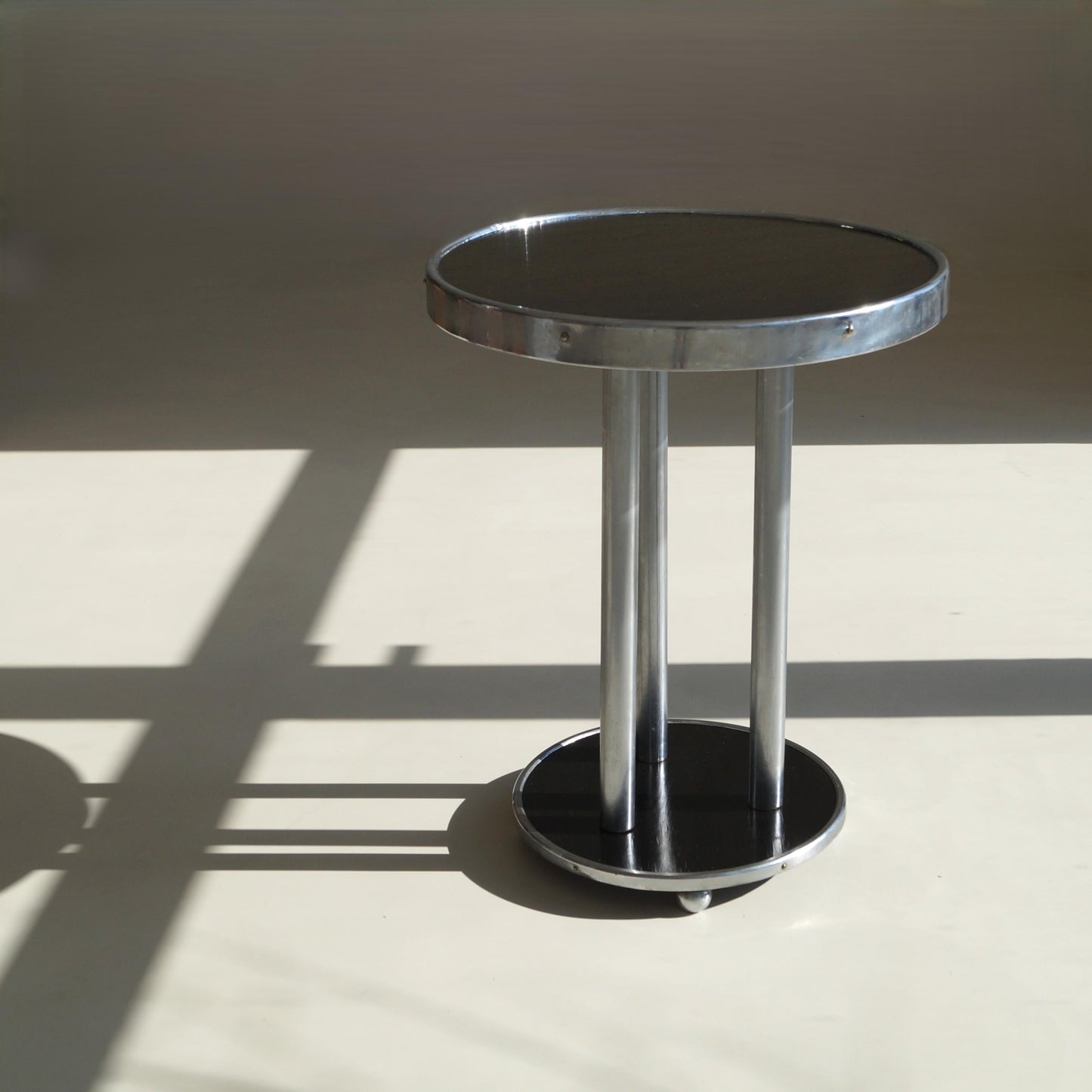 A Revolving Side Table, Bauhaus, 1920s to 1930s, The Netherlands End Tables