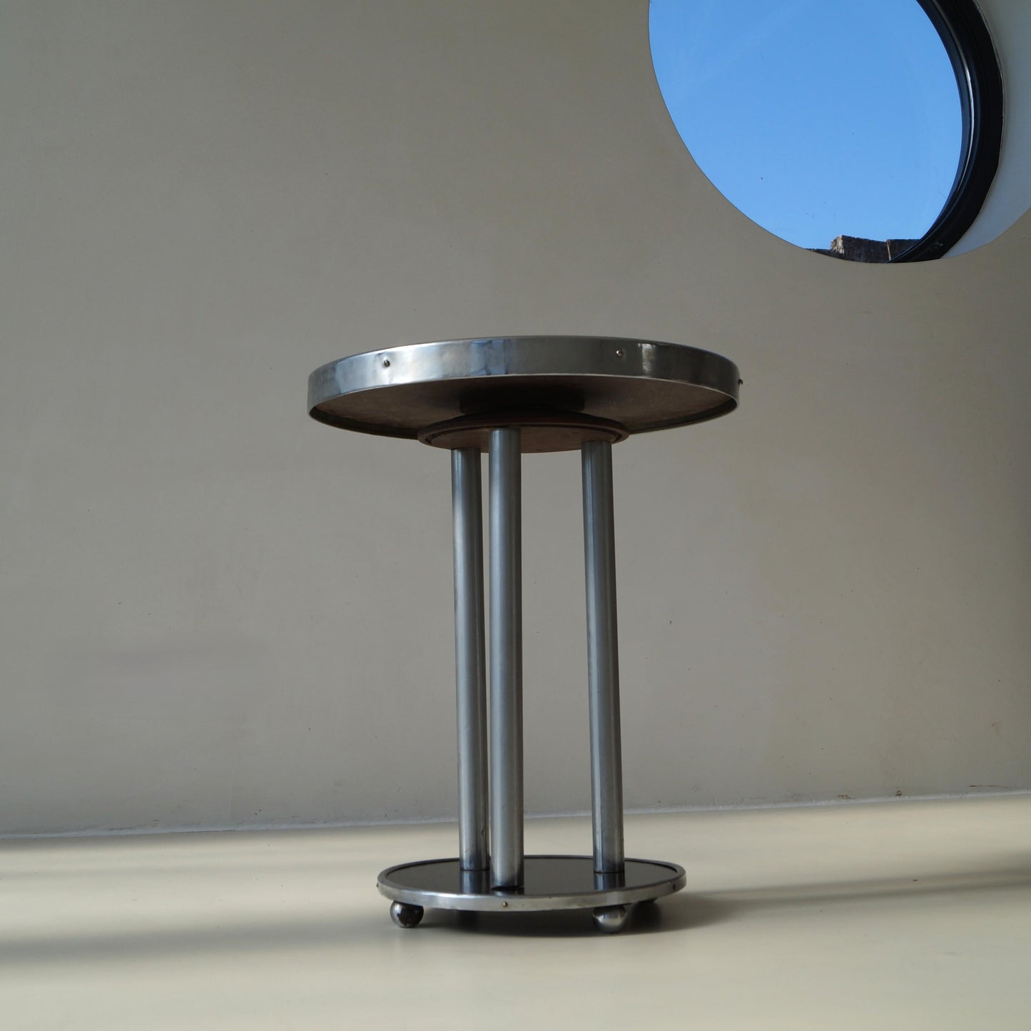 A Revolving Side Table, Bauhaus, 1920s to 1930s, The Netherlands End Tables