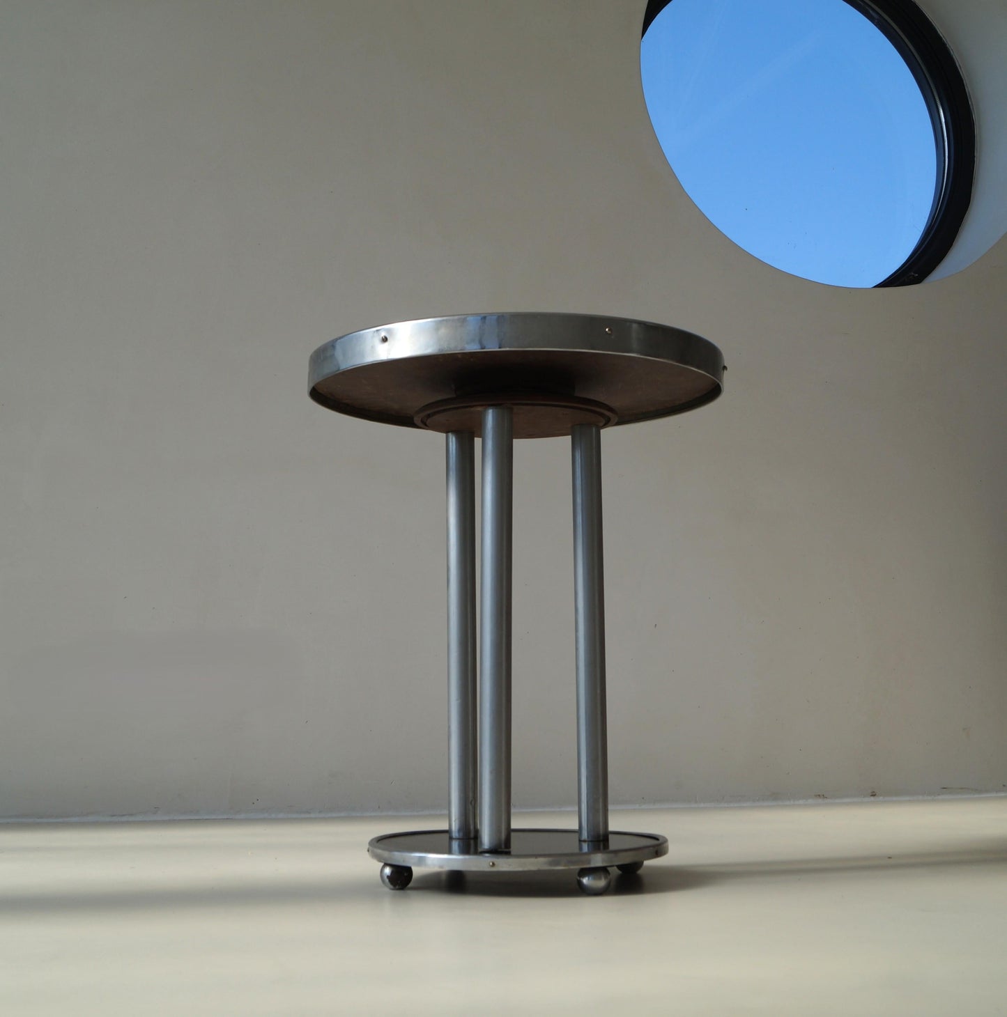 A Revolving Side Table, Bauhaus, 1920s to 1930s, The Netherlands End Tables