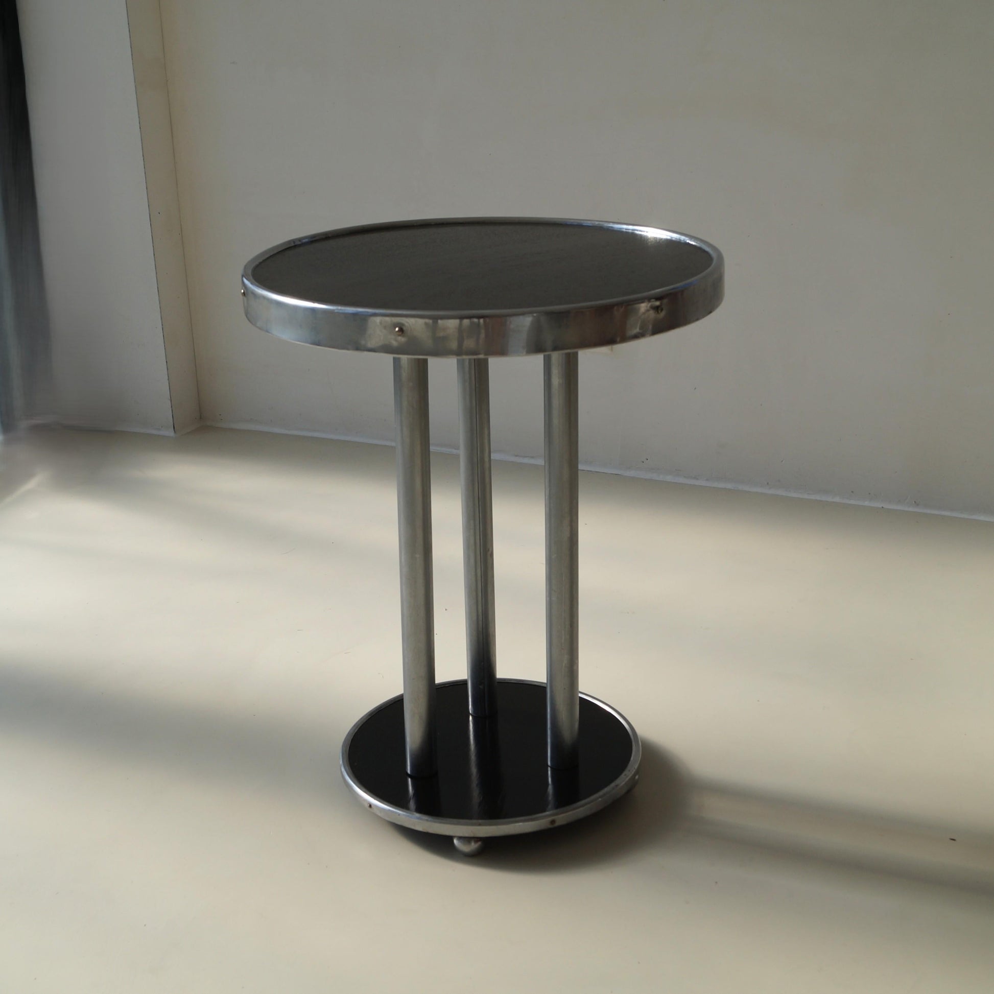 A Revolving Side Table, Bauhaus, 1920s to 1930s, The Netherlands End Tables