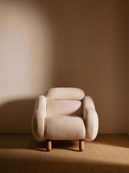 AS01 Armchair in Cream Ecru by Aurelien Serre, France, 2023 Chairs