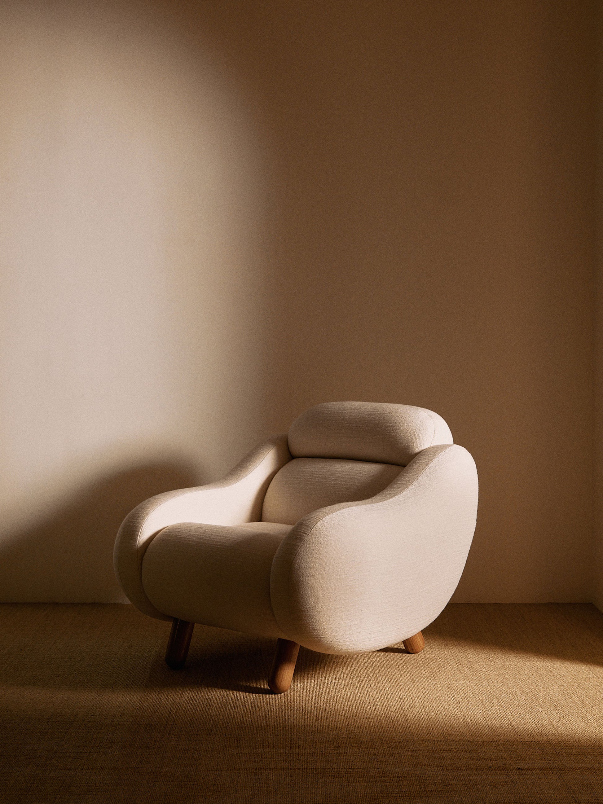 AS01 Armchair in Cream Ecru by Aurelien Serre, France, 2023 Chairs