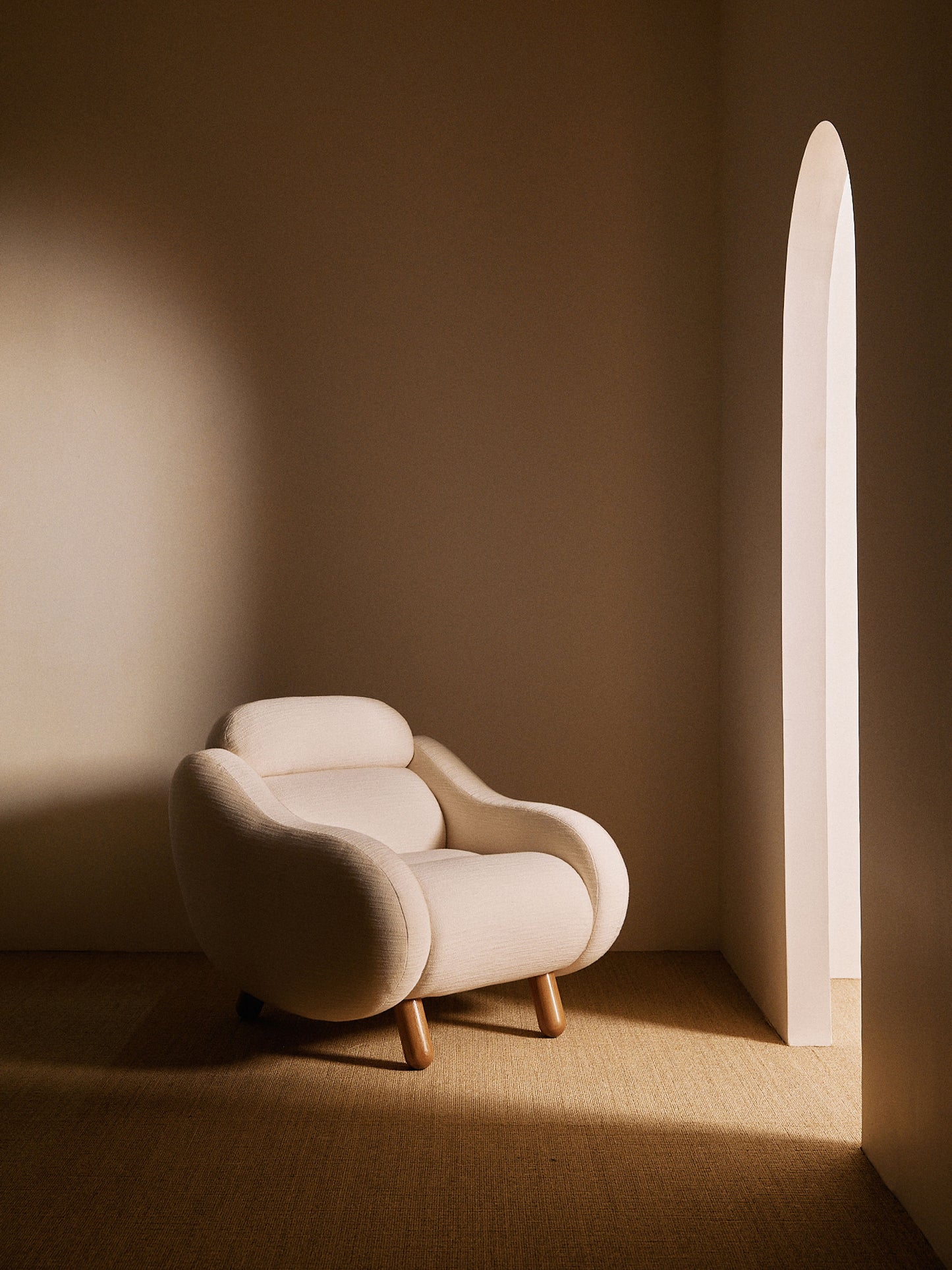 AS01 Armchair in Cream Ecru by Aurelien Serre, France, 2023 Chairs