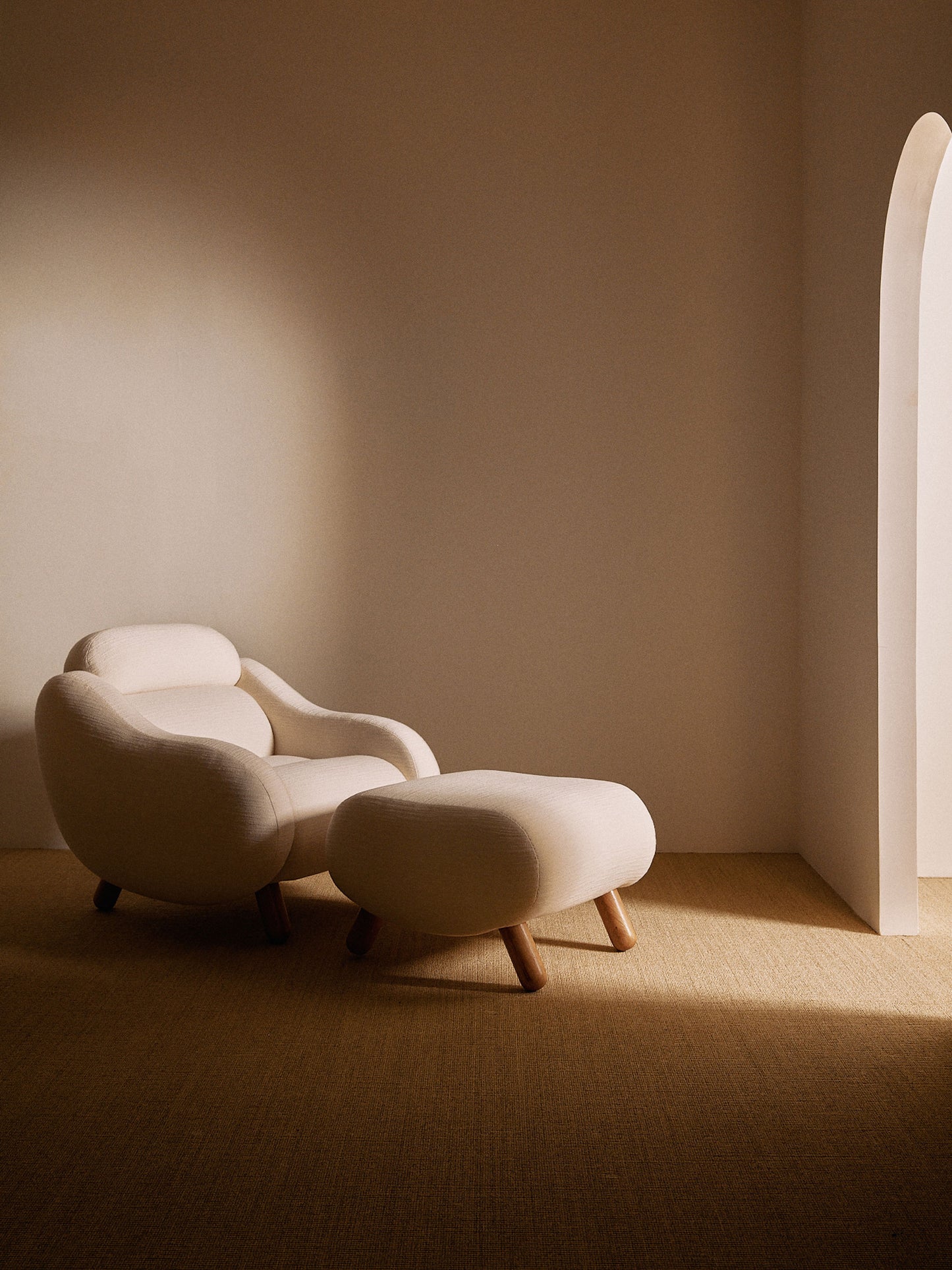 AS01 Armchair in Cream Ecru by Aurelien Serre, France, 2023 Chairs