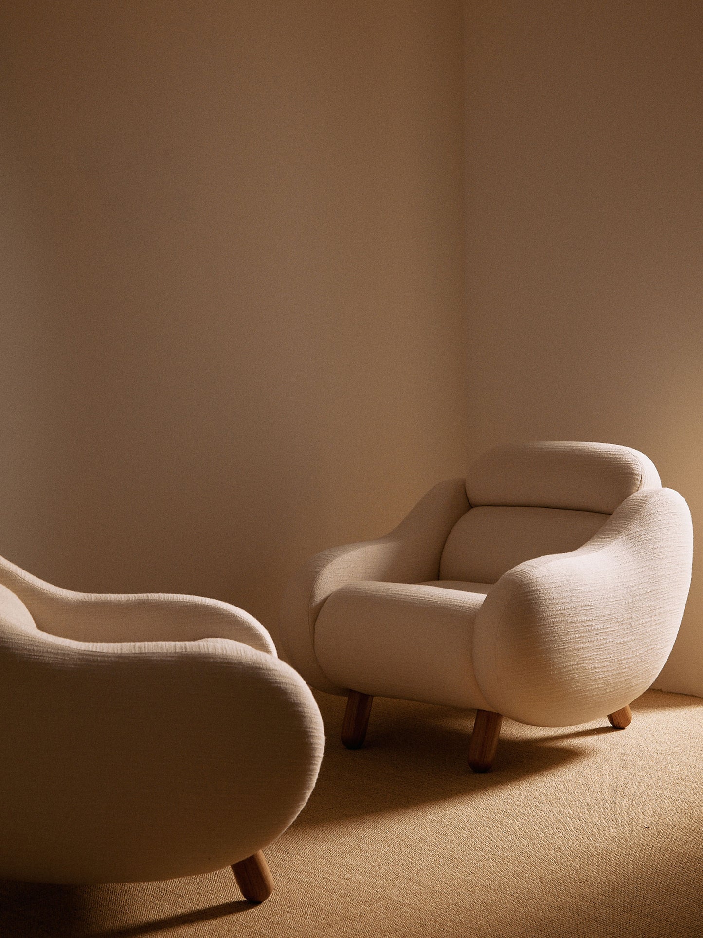 AS01 Armchair in Cream Ecru by Aurelien Serre, France, 2023 Chairs
