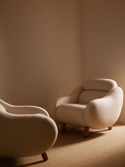 AS01 Armchair in Cream Ecru by Aurelien Serre, France, 2023 Chairs