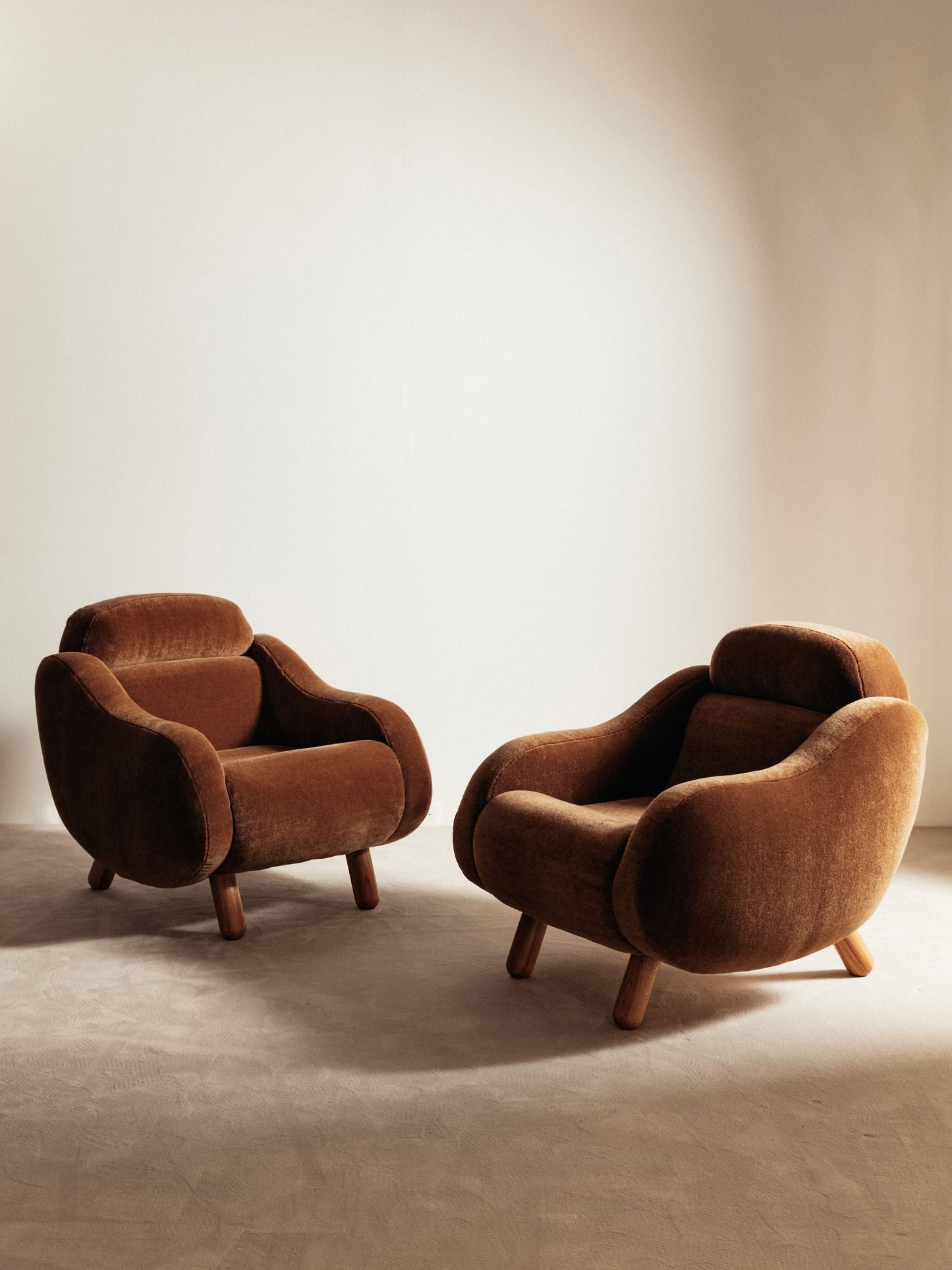 AS01 Armchair in Caramel by Aurelien Serre, France, 2023 Chairs
