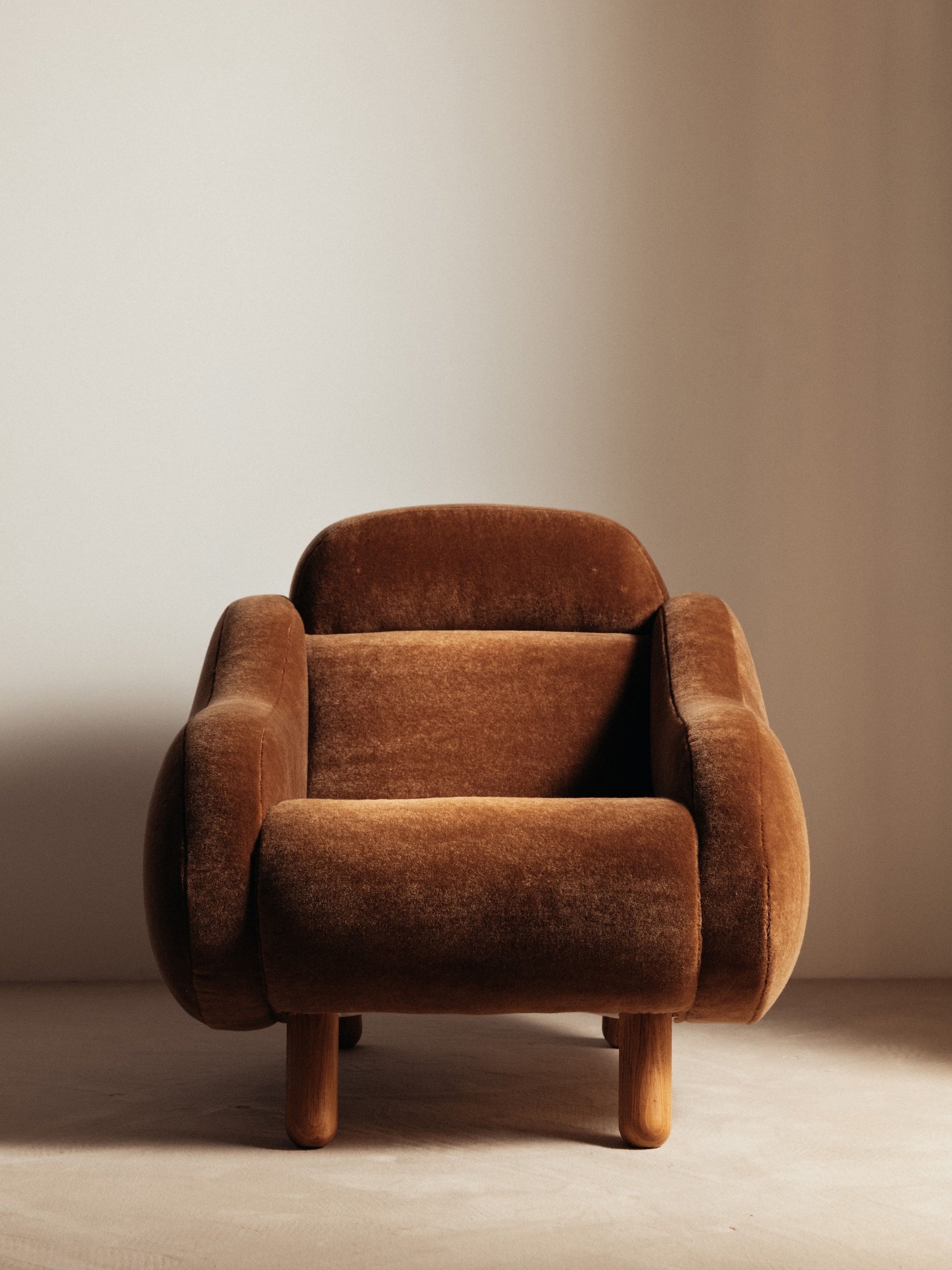 AS01 Armchair in Caramel by Aurelien Serre, France, 2023, Chairs