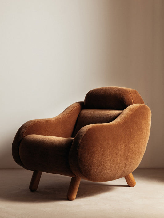 AS01 Armchair in Caramel by Aurelien Serre, France, 2023 Chairs