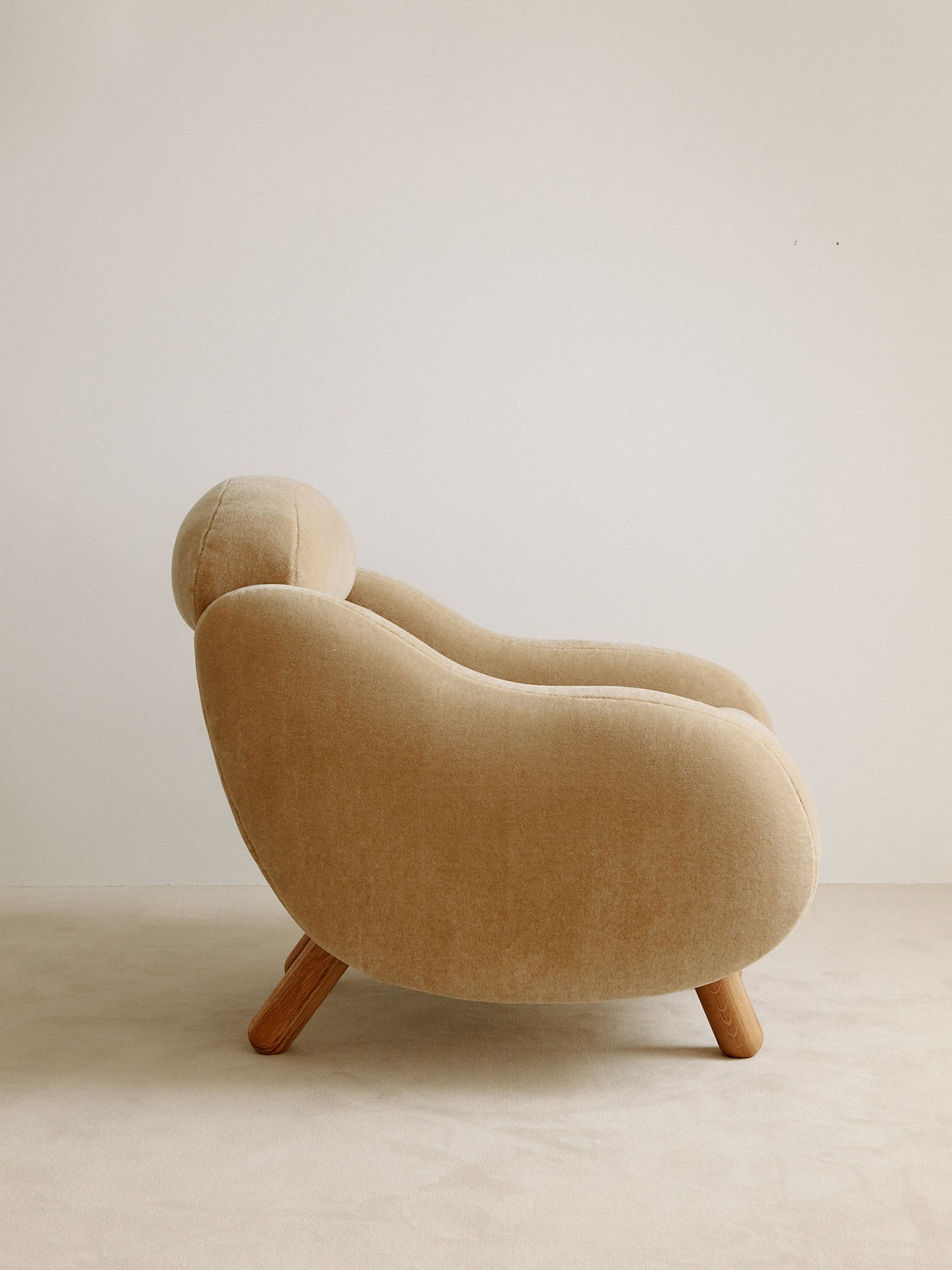 AS01 Armchair in Cream Ecru by Aurelien Serre, France, 2023 Chairs