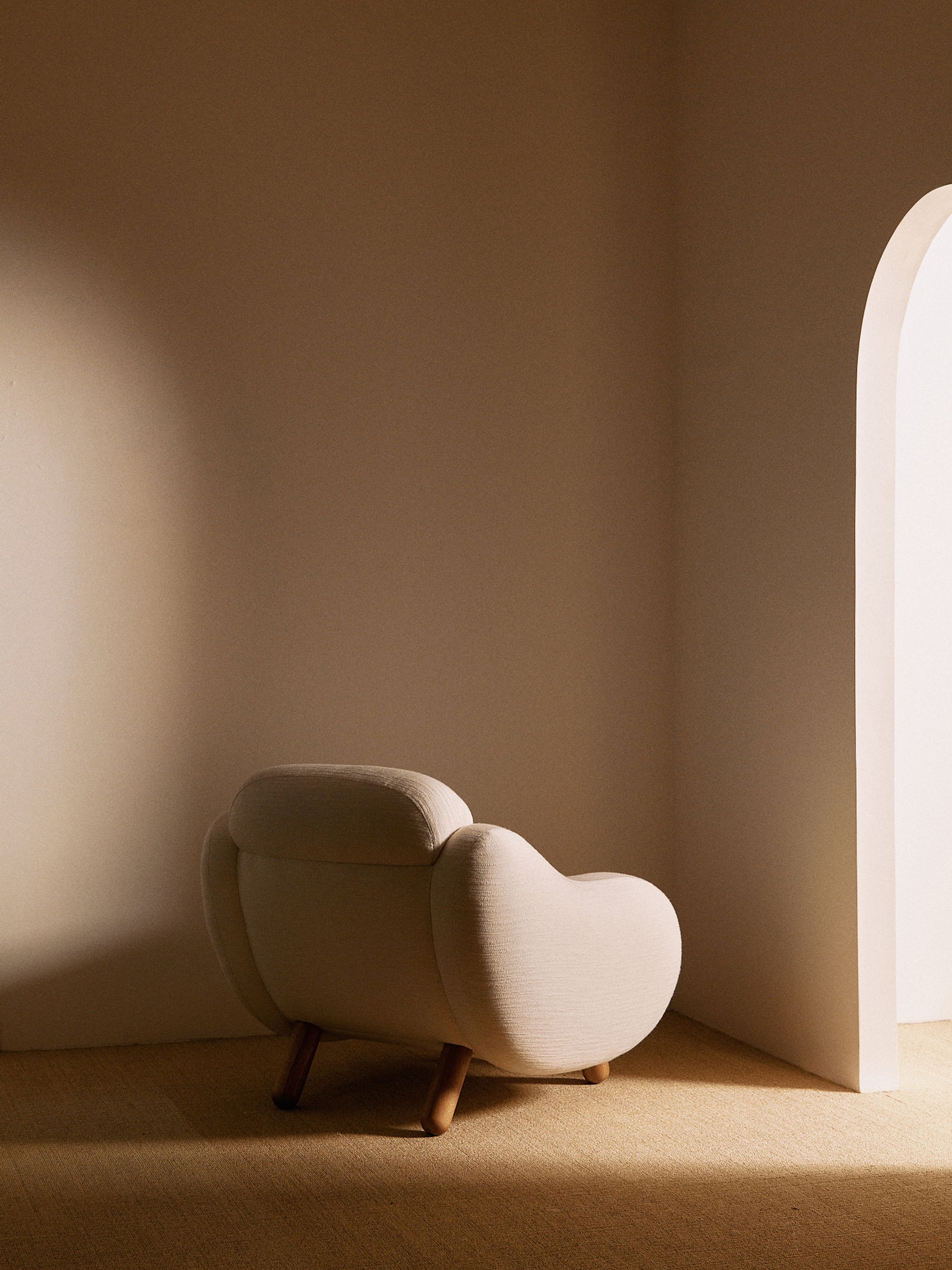 AS01 Armchair in Cream Ecru by Aurelien Serre, France, 2023 Chairs
