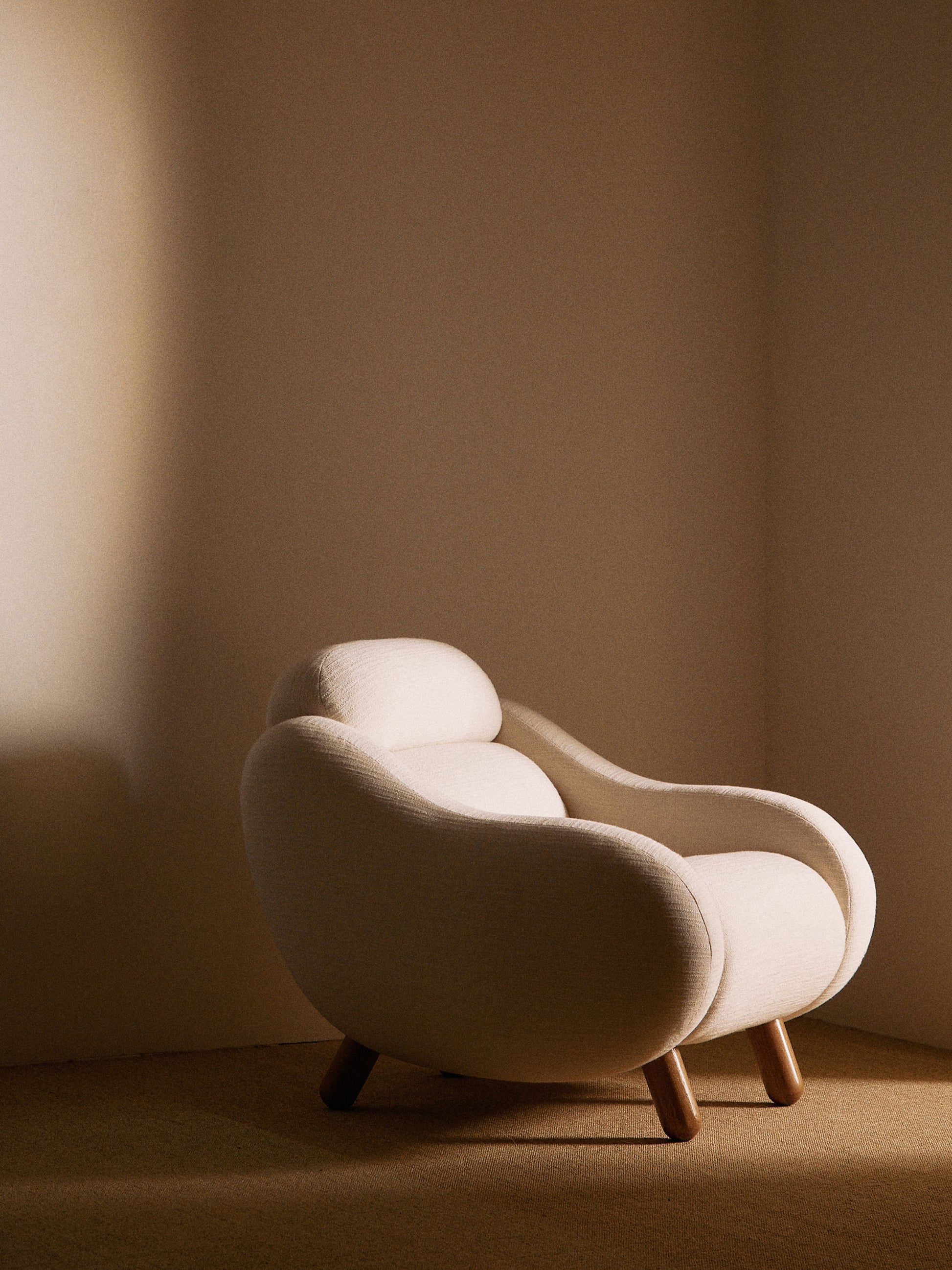 AS01 Armchair in Cream Ecru by Aurelien Serre, France, 2023 Chairs