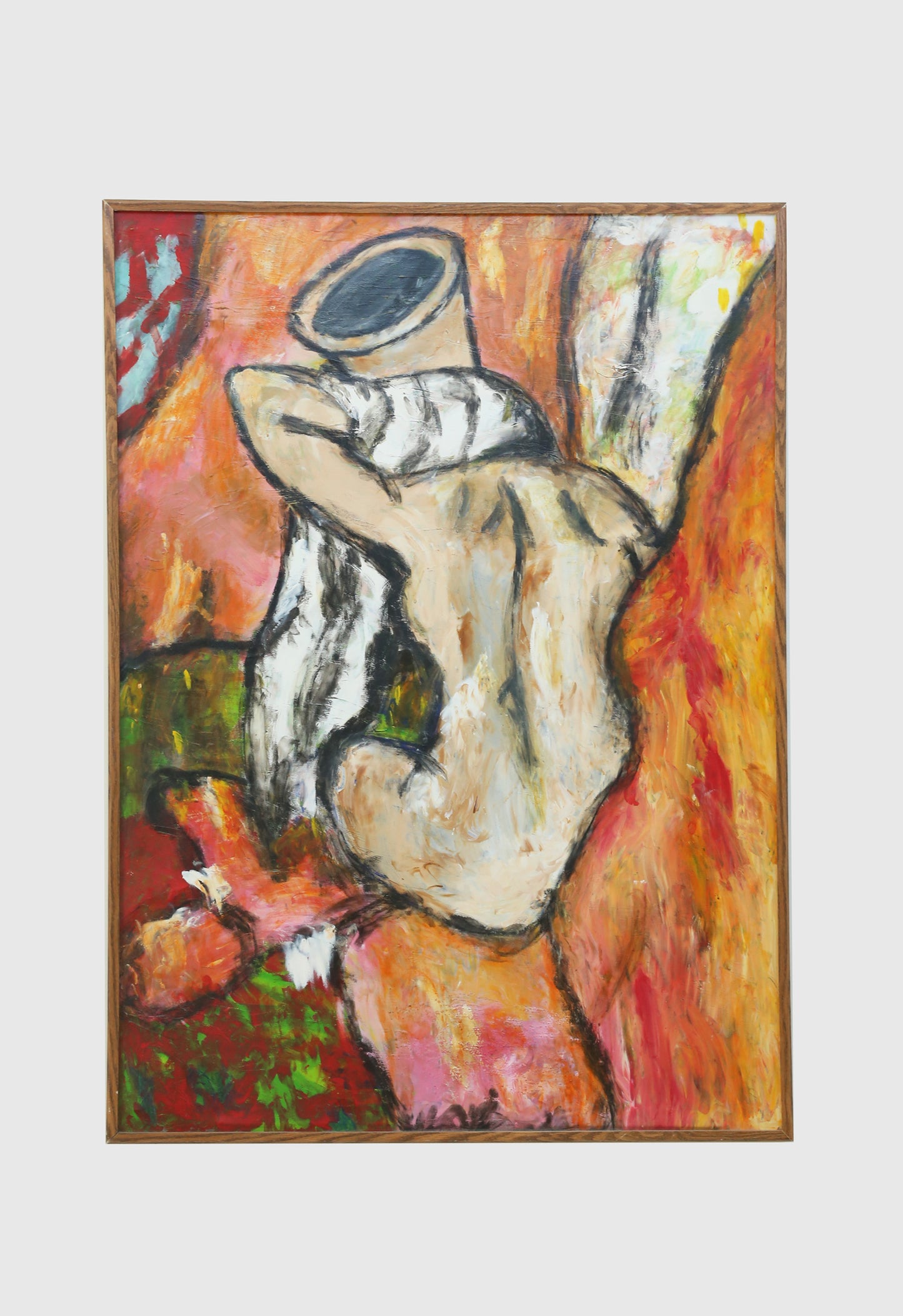 Abstract Figurative Painting Artwork