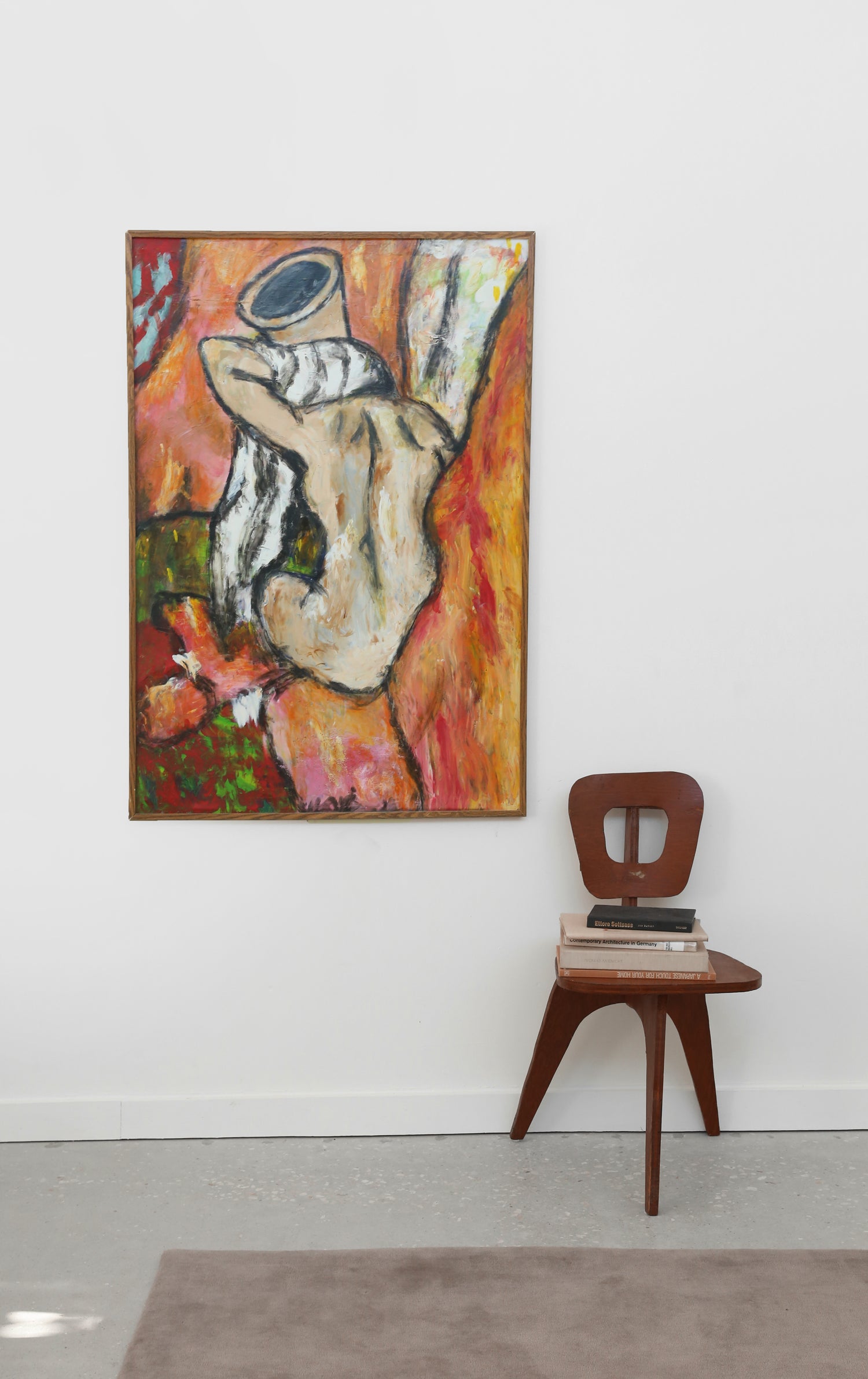 Abstract Figurative Painting Artwork