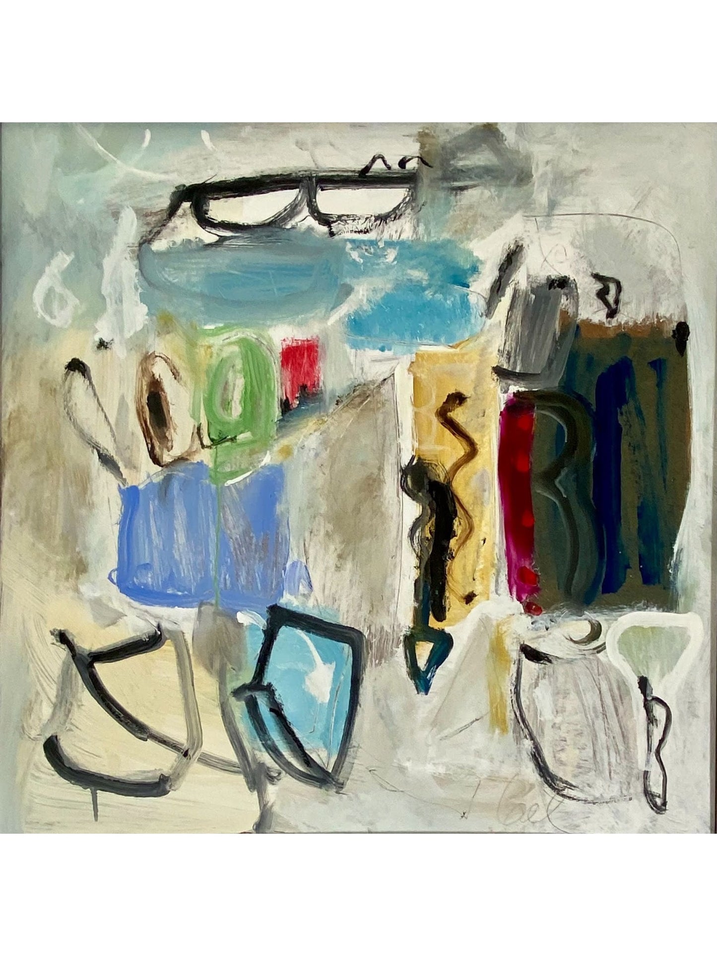 Acrylic on Panel, 24" x 24" Artwork