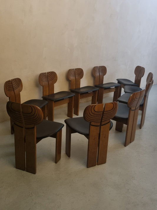 Africa Chair of The Artona Series Designed by Afra and Tobia Scarpa for Maxalto, 1980s Chairs