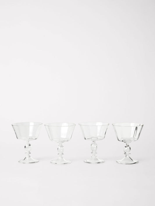 Alban Champagne Glass, Set of 4 Glassware