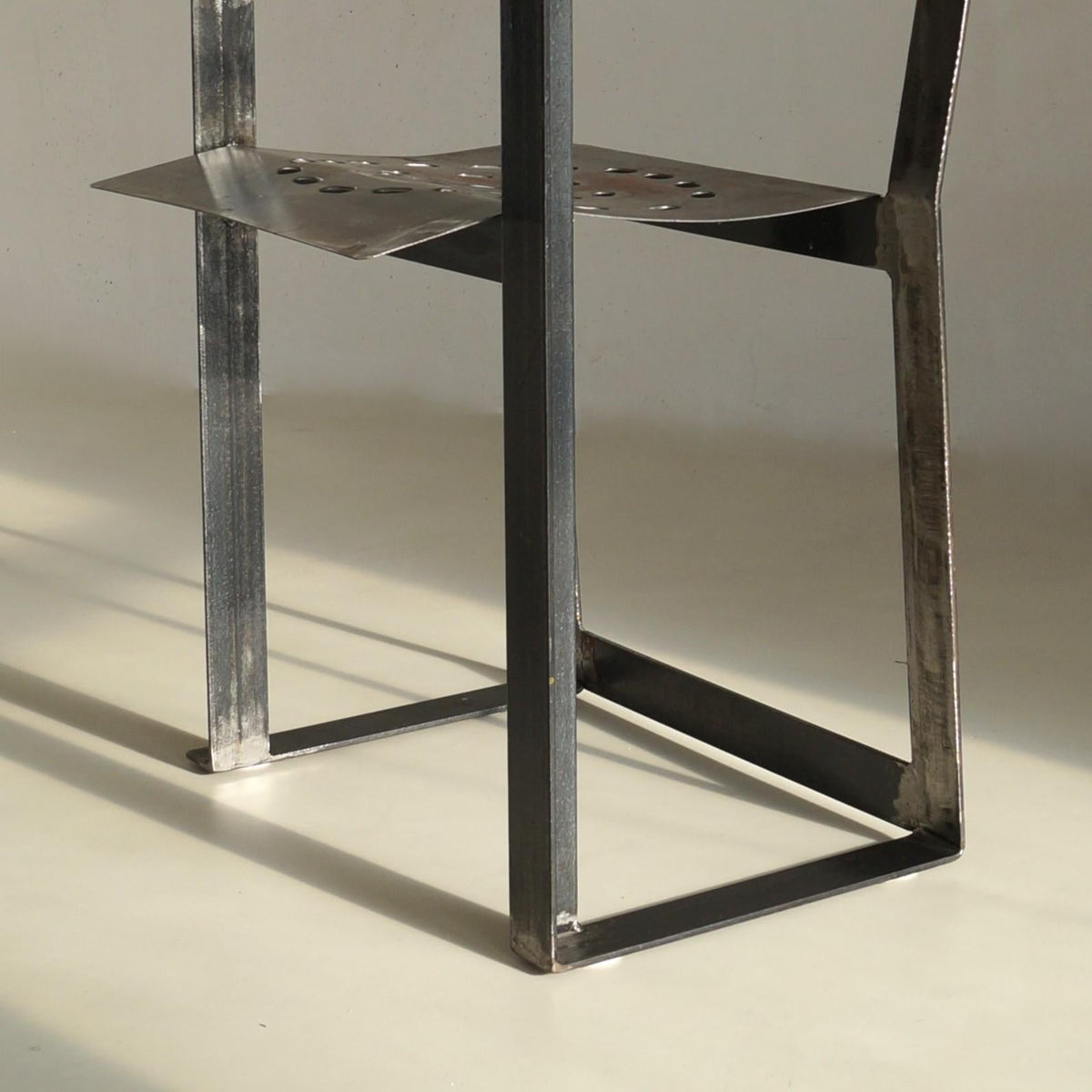 Albert in 't Veld Dutch Modernist Steel Armchair Chairs