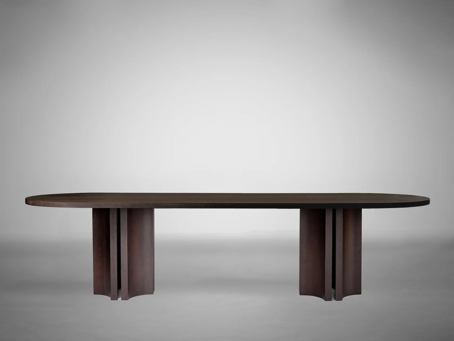 Aperta Capsule Table with Double Base by Mokko Dining Tables