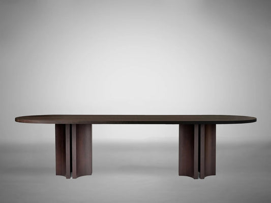 Aperta Capsule Table with Double Base by Mokko Dining Tables