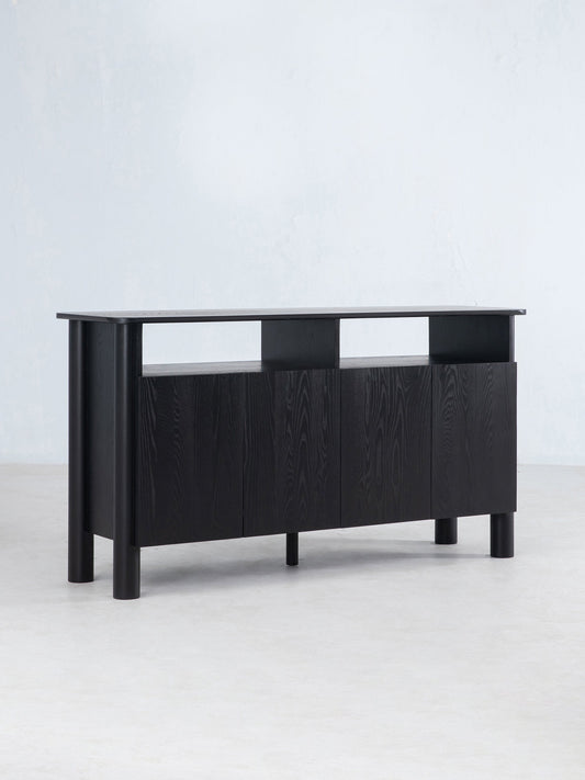 Arc Sideboard in Black by Sun at Six Sideboards