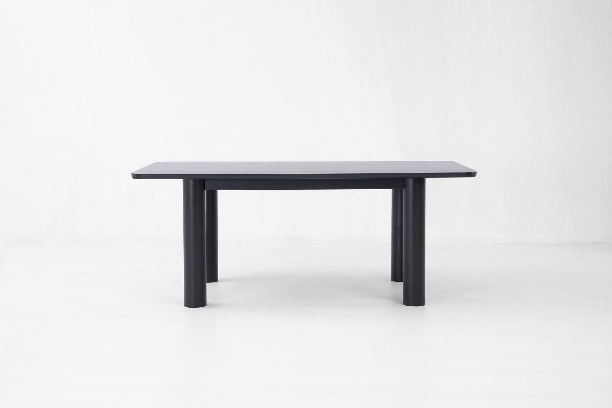 Arc 76" Black Dining Table by Sun at Six Dining Tables