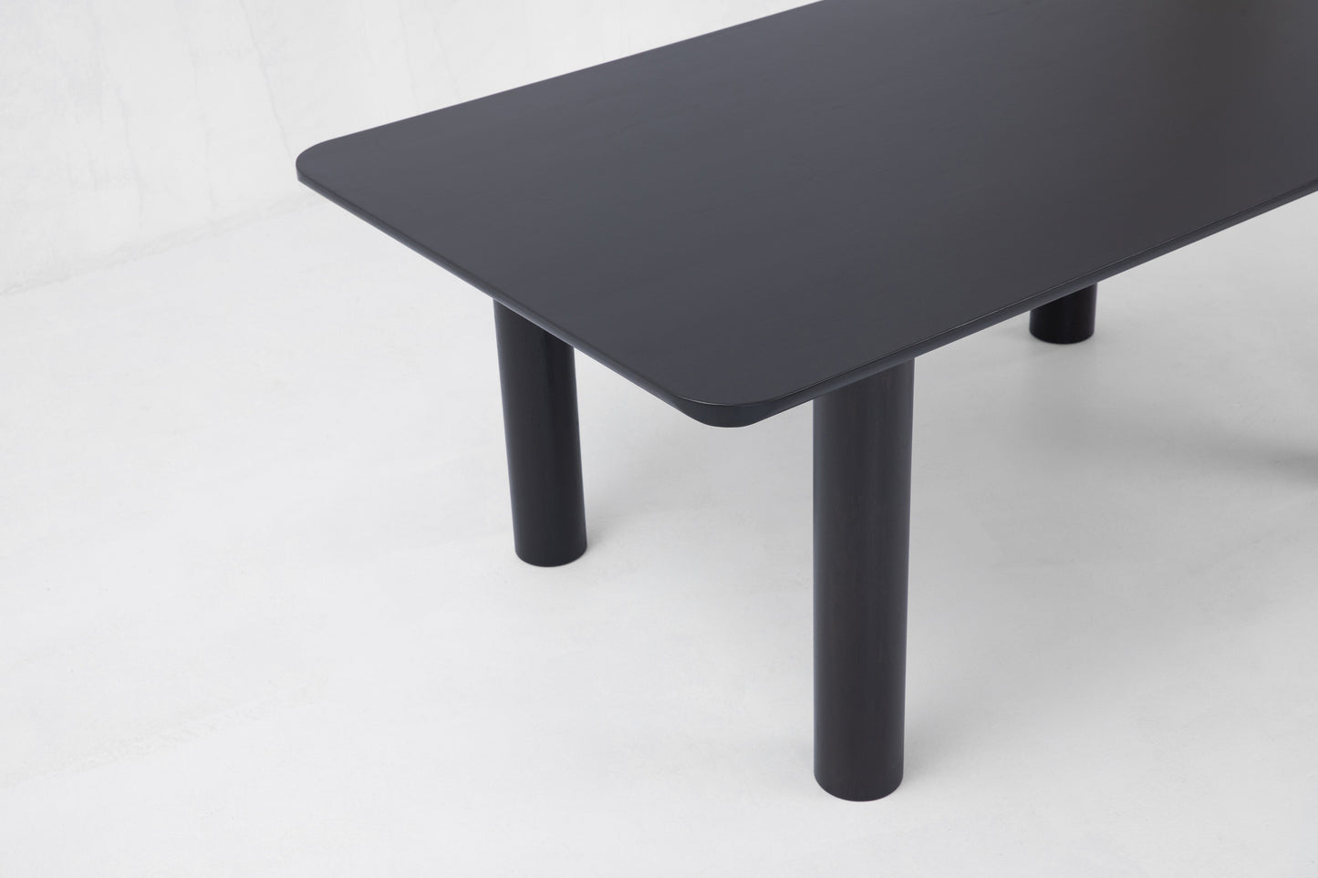 Arc 76" Black Dining Table by Sun at Six Dining Tables