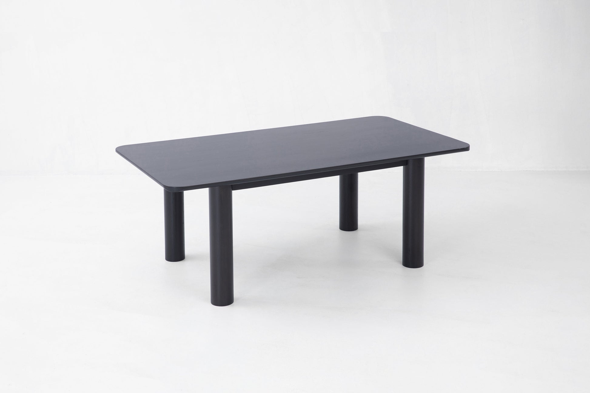 Arc 76" Black Dining Table by Sun at Six Dining Tables