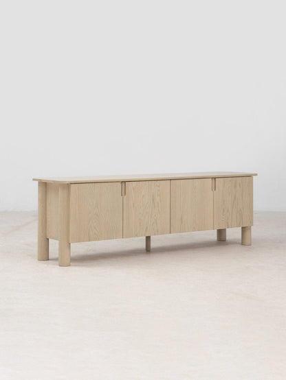 Arc Media Cabinet in Nude Media Furniture