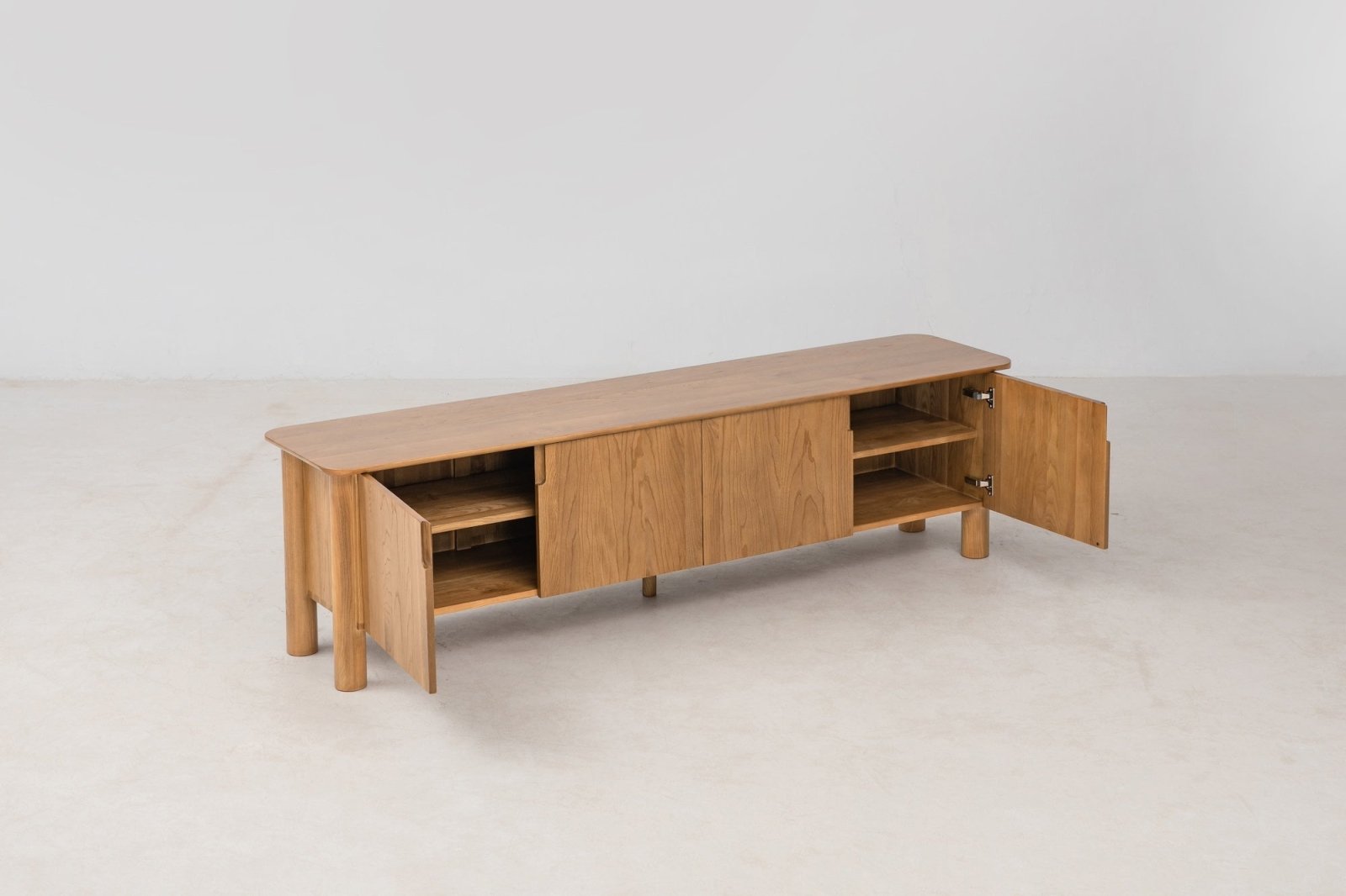 Arc Media Cabinet in Sienna Media Furniture