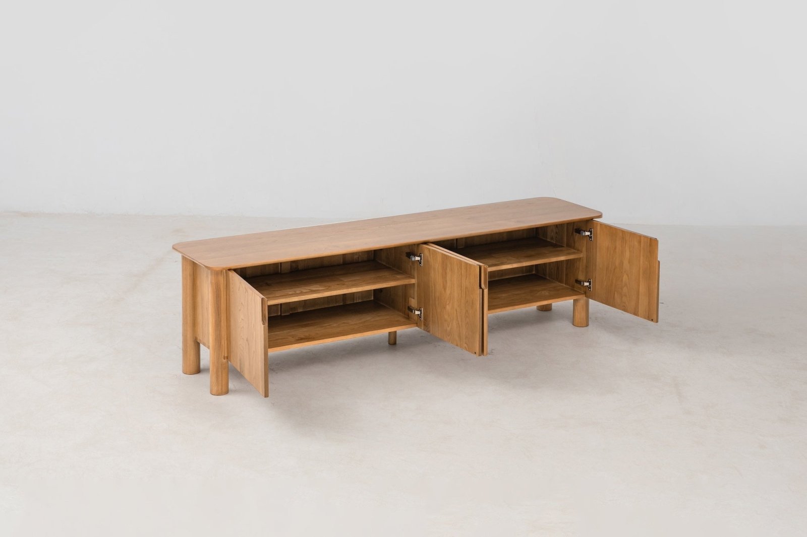 Arc Media Cabinet in Sienna Media Furniture