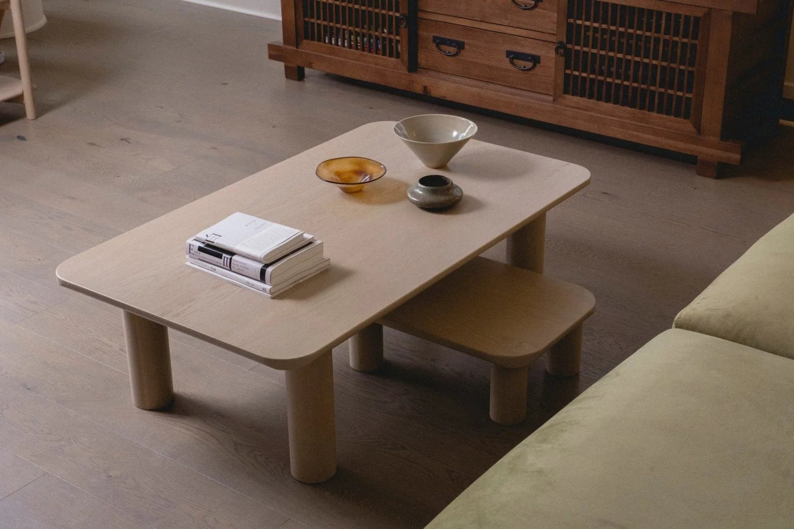 Arc Nude Coffee Table by Sun at Six Coffee Tables