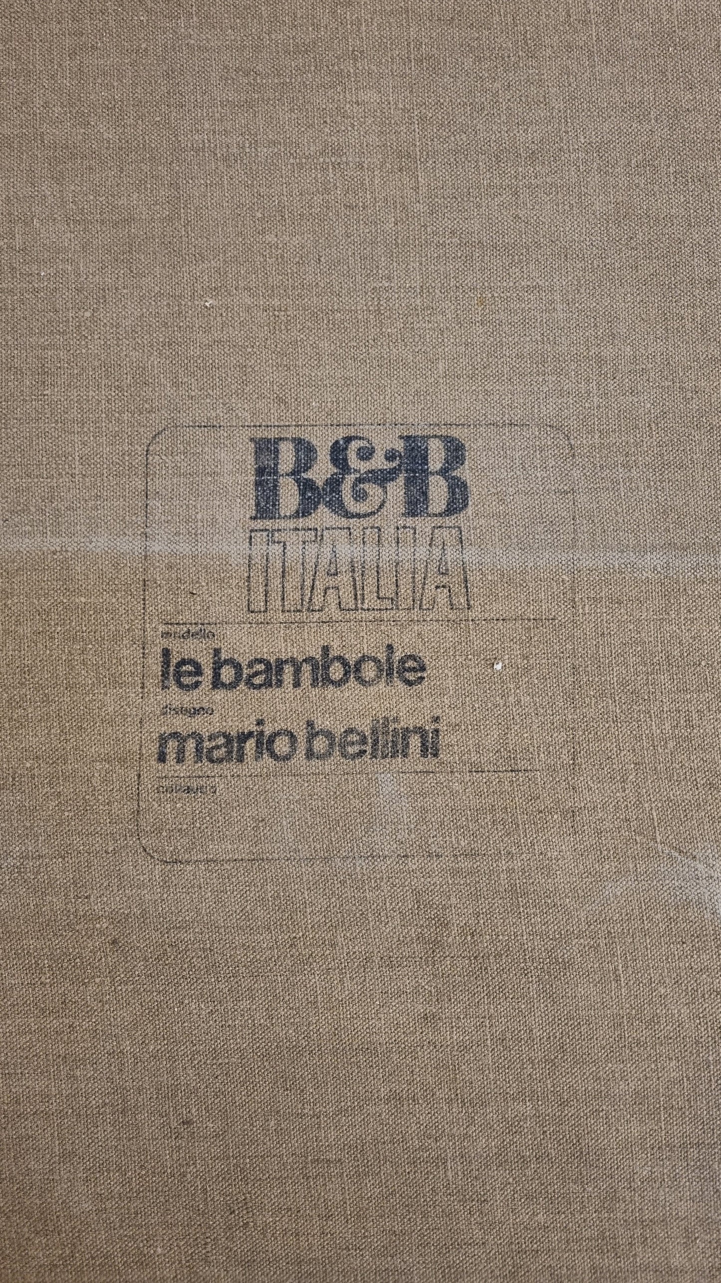 Le Bambole Armchair Designed by Mario Bellini for B&B Italia, 1972 Chairs